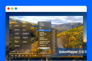 OmniPlayer v1.4.11 中文破解版 支持无线投屏的视频播放器